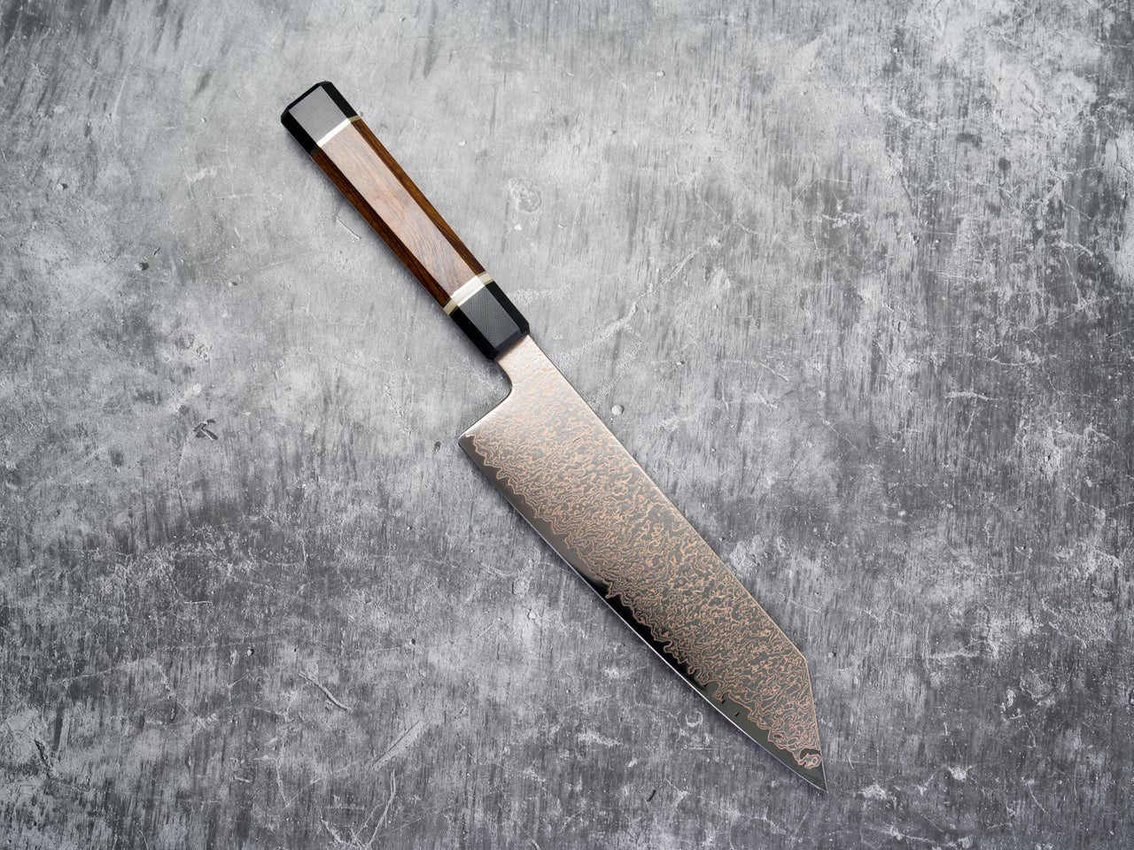 Senzo Black Damascus 8 Chef's Knife