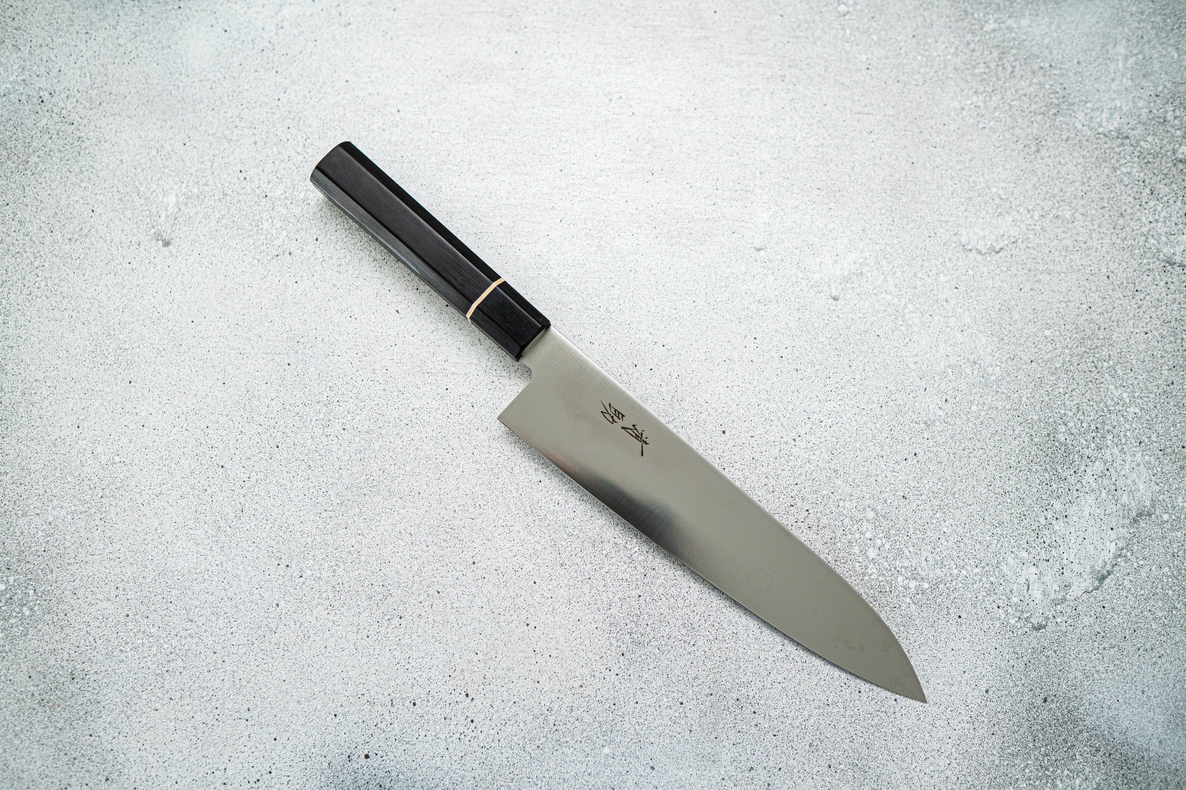 JIKKO Chef White 2 carbon steel Gyuto Japanese knife