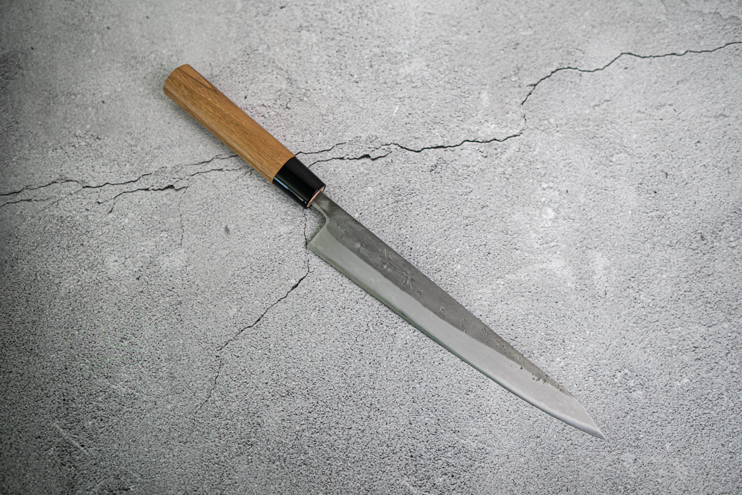 Iseya Molybdenum Steel Petty Japanese Chef Knife 120mm & Gyuto Knife 1 –  Japanny x Seisuke Knife